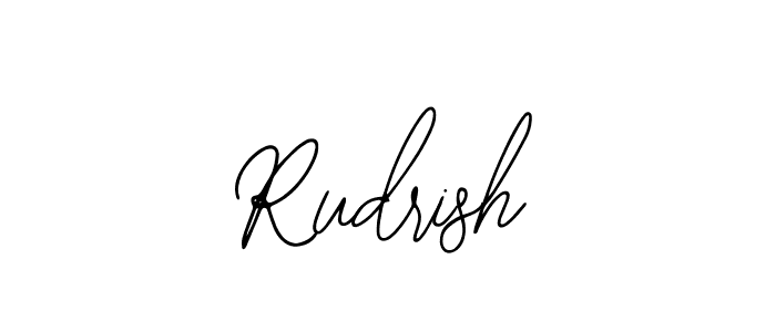 Make a short Rudrish signature style. Manage your documents anywhere anytime using Bearetta-2O07w. Create and add eSignatures, submit forms, share and send files easily. Rudrish signature style 12 images and pictures png