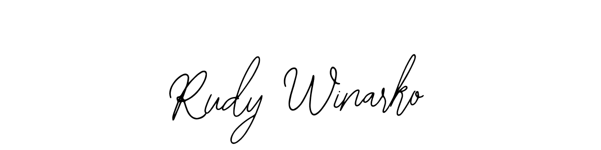 How to Draw Rudy Winarko signature style? Bearetta-2O07w is a latest design signature styles for name Rudy Winarko. Rudy Winarko signature style 12 images and pictures png