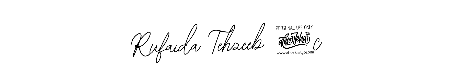 Use a signature maker to create a handwritten signature online. With this signature software, you can design (Bearetta-2O07w) your own signature for name Rufaida Tehzeeb 7c. Rufaida Tehzeeb 7c signature style 12 images and pictures png