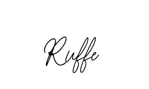 Create a beautiful signature design for name Ruffe. With this signature (Bearetta-2O07w) fonts, you can make a handwritten signature for free. Ruffe signature style 12 images and pictures png