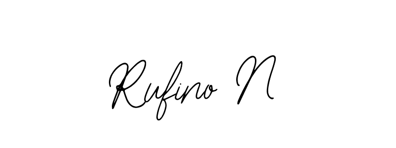 See photos of Rufino N official signature by Spectra . Check more albums & portfolios. Read reviews & check more about Bearetta-2O07w font. Rufino N signature style 12 images and pictures png