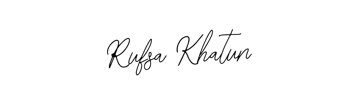 It looks lik you need a new signature style for name Rufsa Khatun. Design unique handwritten (Bearetta-2O07w) signature with our free signature maker in just a few clicks. Rufsa Khatun signature style 12 images and pictures png