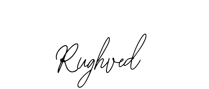 Create a beautiful signature design for name Rughved. With this signature (Bearetta-2O07w) fonts, you can make a handwritten signature for free. Rughved signature style 12 images and pictures png