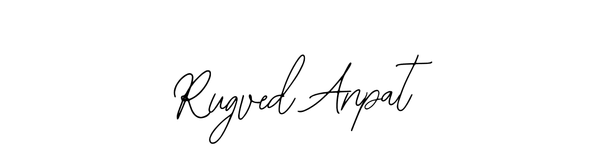 Create a beautiful signature design for name Rugved Anpat. With this signature (Bearetta-2O07w) fonts, you can make a handwritten signature for free. Rugved Anpat signature style 12 images and pictures png