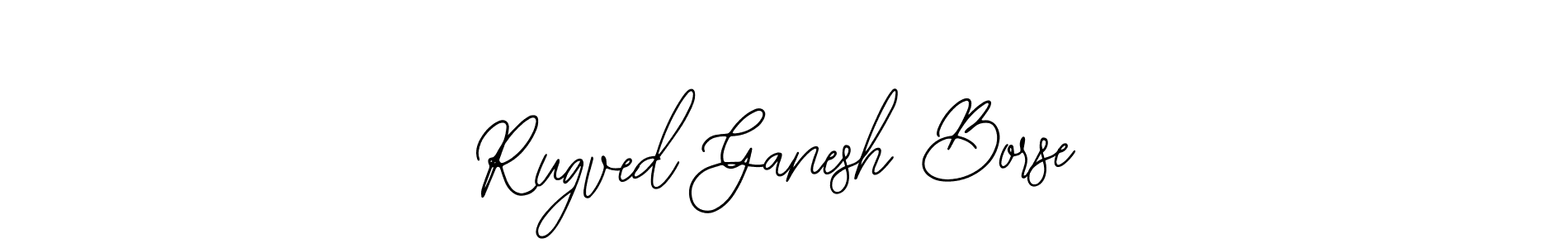 Rugved Ganesh Borse stylish signature style. Best Handwritten Sign (Bearetta-2O07w) for my name. Handwritten Signature Collection Ideas for my name Rugved Ganesh Borse. Rugved Ganesh Borse signature style 12 images and pictures png