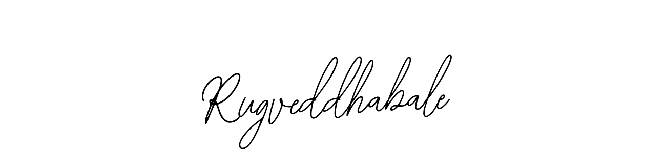 Make a beautiful signature design for name Rugveddhabale. With this signature (Bearetta-2O07w) style, you can create a handwritten signature for free. Rugveddhabale signature style 12 images and pictures png
