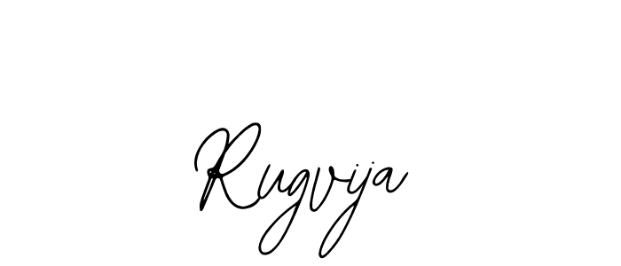 Design your own signature with our free online signature maker. With this signature software, you can create a handwritten (Bearetta-2O07w) signature for name Rugvija. Rugvija signature style 12 images and pictures png