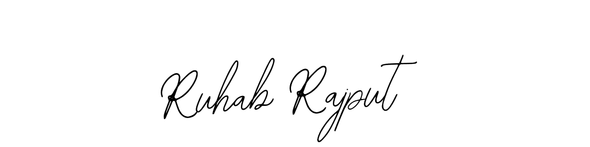 Make a beautiful signature design for name Ruhab Rajput. Use this online signature maker to create a handwritten signature for free. Ruhab Rajput signature style 12 images and pictures png