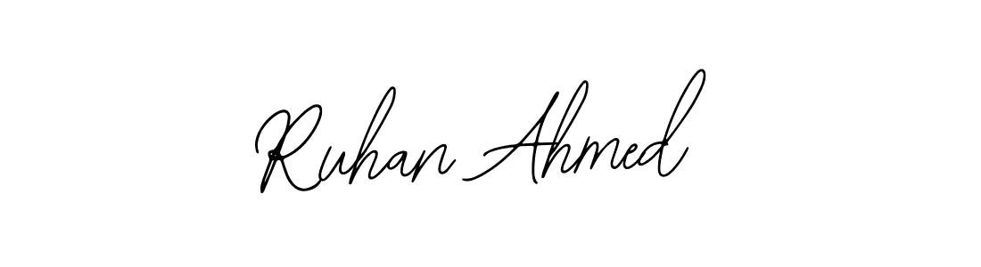 Make a beautiful signature design for name Ruhan Ahmed. Use this online signature maker to create a handwritten signature for free. Ruhan Ahmed signature style 12 images and pictures png