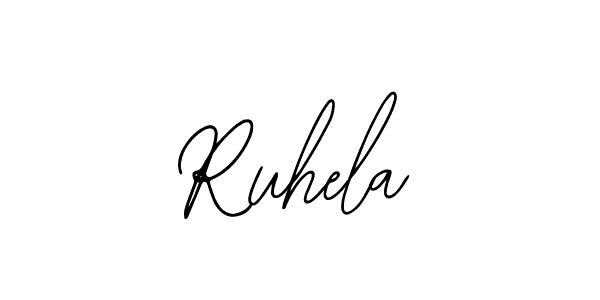 Similarly Bearetta-2O07w is the best handwritten signature design. Signature creator online .You can use it as an online autograph creator for name Ruhela. Ruhela signature style 12 images and pictures png
