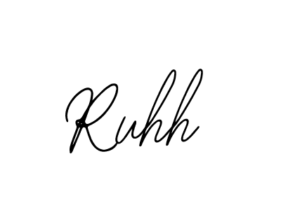 if you are searching for the best signature style for your name Ruhh. so please give up your signature search. here we have designed multiple signature styles  using Bearetta-2O07w. Ruhh signature style 12 images and pictures png