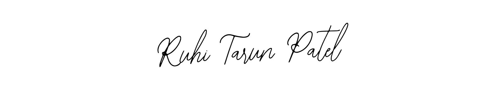 Also You can easily find your signature by using the search form. We will create Ruhi Tarun Patel name handwritten signature images for you free of cost using Bearetta-2O07w sign style. Ruhi Tarun Patel signature style 12 images and pictures png