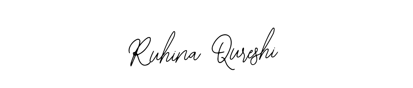 Create a beautiful signature design for name Ruhina Qureshi. With this signature (Bearetta-2O07w) fonts, you can make a handwritten signature for free. Ruhina Qureshi signature style 12 images and pictures png