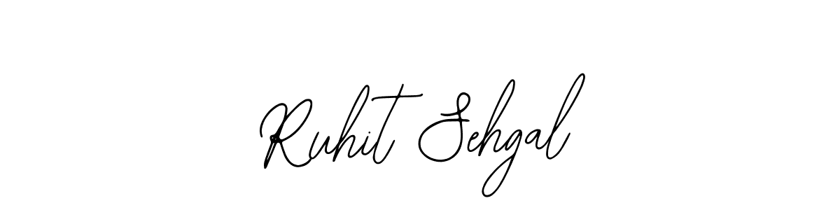 The best way (Bearetta-2O07w) to make a short signature is to pick only two or three words in your name. The name Ruhit Sehgal include a total of six letters. For converting this name. Ruhit Sehgal signature style 12 images and pictures png