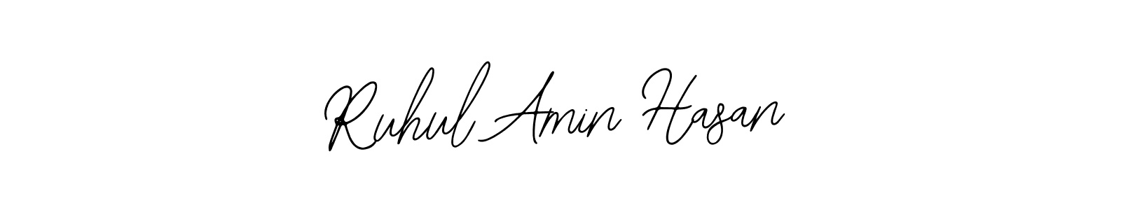 Make a beautiful signature design for name Ruhul Amin Hasan. With this signature (Bearetta-2O07w) style, you can create a handwritten signature for free. Ruhul Amin Hasan signature style 12 images and pictures png