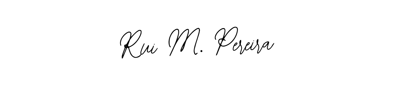 It looks lik you need a new signature style for name Rui M. Pereira. Design unique handwritten (Bearetta-2O07w) signature with our free signature maker in just a few clicks. Rui M. Pereira signature style 12 images and pictures png