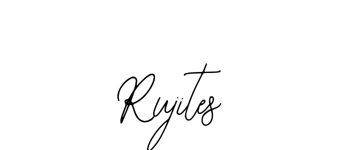 Also You can easily find your signature by using the search form. We will create Rujites name handwritten signature images for you free of cost using Bearetta-2O07w sign style. Rujites signature style 12 images and pictures png