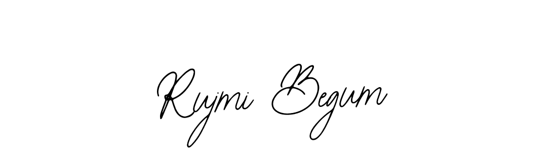 This is the best signature style for the Rujmi Begum name. Also you like these signature font (Bearetta-2O07w). Mix name signature. Rujmi Begum signature style 12 images and pictures png