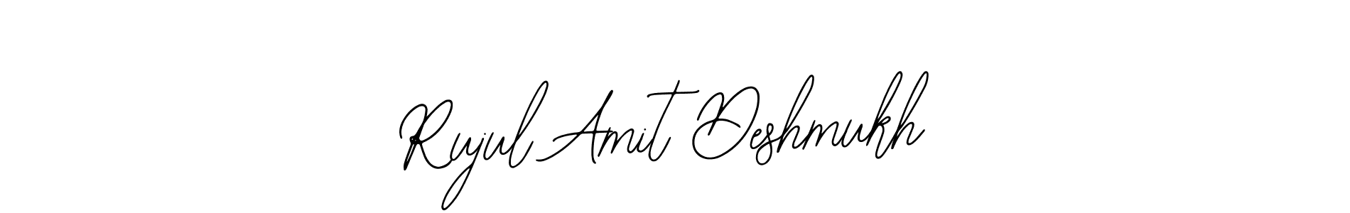 Design your own signature with our free online signature maker. With this signature software, you can create a handwritten (Bearetta-2O07w) signature for name Rujul Amit Deshmukh. Rujul Amit Deshmukh signature style 12 images and pictures png