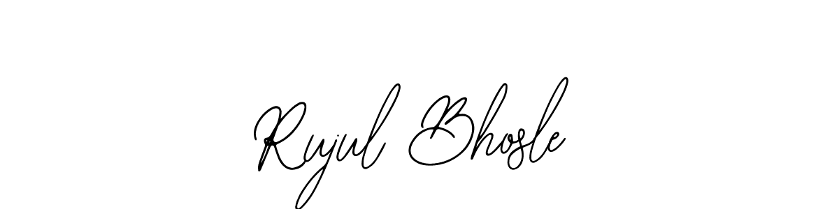 Make a beautiful signature design for name Rujul Bhosle. With this signature (Bearetta-2O07w) style, you can create a handwritten signature for free. Rujul Bhosle signature style 12 images and pictures png