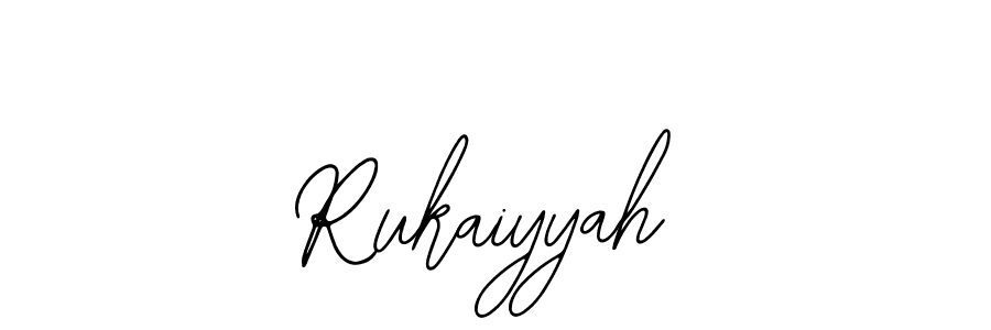 Rukaiyyah stylish signature style. Best Handwritten Sign (Bearetta-2O07w) for my name. Handwritten Signature Collection Ideas for my name Rukaiyyah. Rukaiyyah signature style 12 images and pictures png