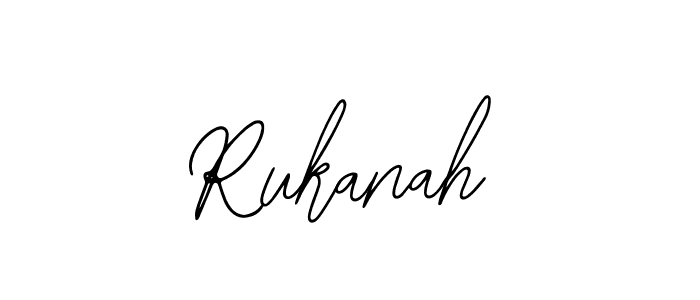 Create a beautiful signature design for name Rukanah. With this signature (Bearetta-2O07w) fonts, you can make a handwritten signature for free. Rukanah signature style 12 images and pictures png