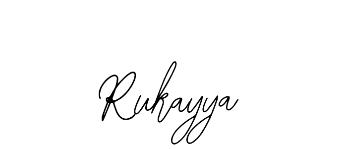 Bearetta-2O07w is a professional signature style that is perfect for those who want to add a touch of class to their signature. It is also a great choice for those who want to make their signature more unique. Get Rukayya name to fancy signature for free. Rukayya signature style 12 images and pictures png