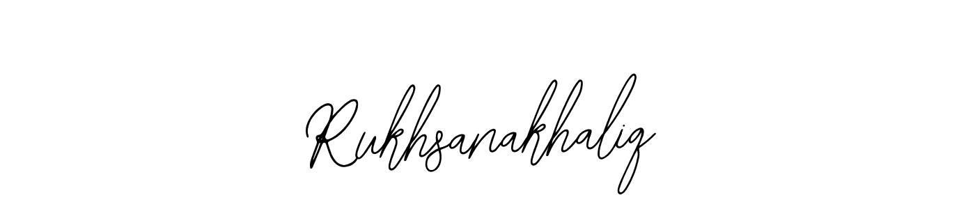 if you are searching for the best signature style for your name Rukhsanakhaliq. so please give up your signature search. here we have designed multiple signature styles  using Bearetta-2O07w. Rukhsanakhaliq signature style 12 images and pictures png