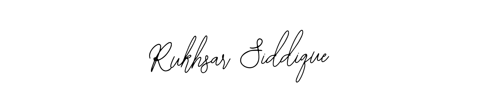 Design your own signature with our free online signature maker. With this signature software, you can create a handwritten (Bearetta-2O07w) signature for name Rukhsar Siddique. Rukhsar Siddique signature style 12 images and pictures png