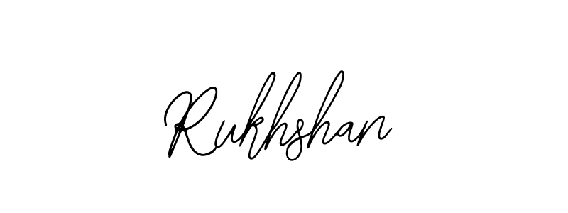 Bearetta-2O07w is a professional signature style that is perfect for those who want to add a touch of class to their signature. It is also a great choice for those who want to make their signature more unique. Get Rukhshan name to fancy signature for free. Rukhshan signature style 12 images and pictures png