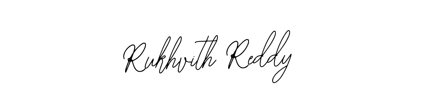 Rukhvith Reddy stylish signature style. Best Handwritten Sign (Bearetta-2O07w) for my name. Handwritten Signature Collection Ideas for my name Rukhvith Reddy. Rukhvith Reddy signature style 12 images and pictures png