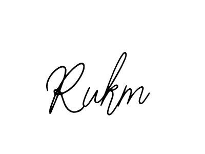 Make a beautiful signature design for name Rukm. With this signature (Bearetta-2O07w) style, you can create a handwritten signature for free. Rukm signature style 12 images and pictures png