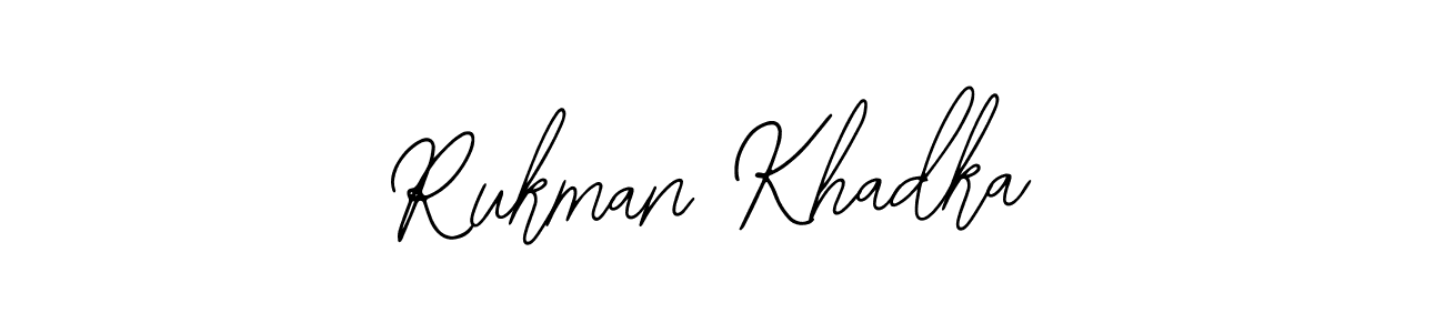 It looks lik you need a new signature style for name Rukman Khadka. Design unique handwritten (Bearetta-2O07w) signature with our free signature maker in just a few clicks. Rukman Khadka signature style 12 images and pictures png