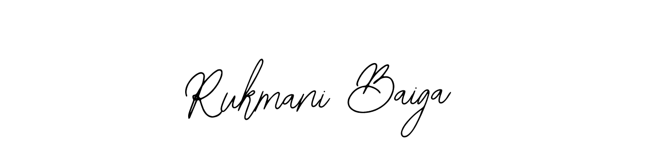 Make a beautiful signature design for name Rukmani Baiga. With this signature (Bearetta-2O07w) style, you can create a handwritten signature for free. Rukmani Baiga signature style 12 images and pictures png