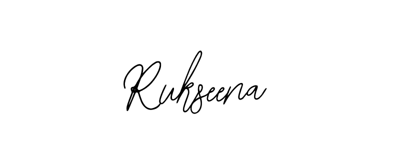 How to make Rukseena signature? Bearetta-2O07w is a professional autograph style. Create handwritten signature for Rukseena name. Rukseena signature style 12 images and pictures png