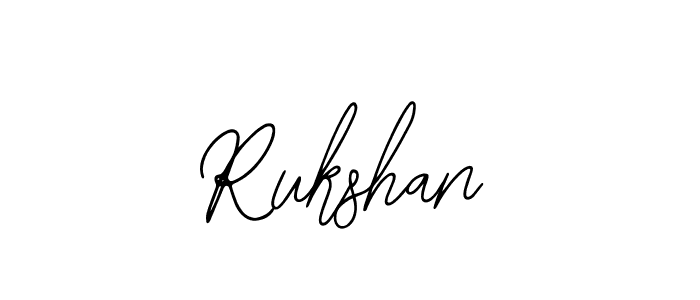 Use a signature maker to create a handwritten signature online. With this signature software, you can design (Bearetta-2O07w) your own signature for name Rukshan. Rukshan signature style 12 images and pictures png