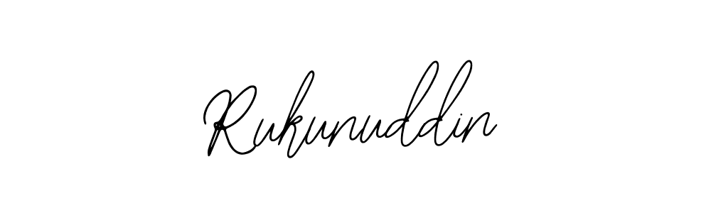 Create a beautiful signature design for name Rukunuddin. With this signature (Bearetta-2O07w) fonts, you can make a handwritten signature for free. Rukunuddin signature style 12 images and pictures png