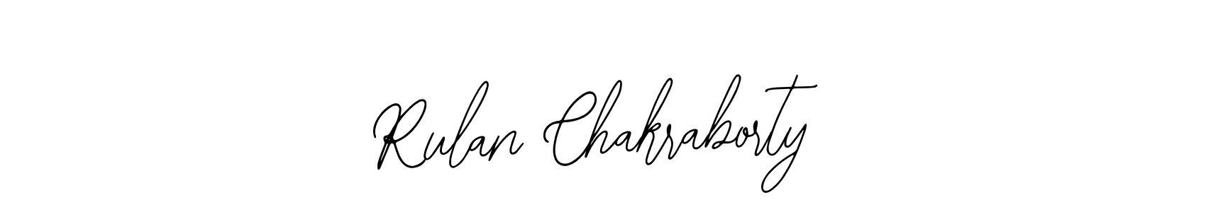 Similarly Bearetta-2O07w is the best handwritten signature design. Signature creator online .You can use it as an online autograph creator for name Rulan Chakraborty. Rulan Chakraborty signature style 12 images and pictures png