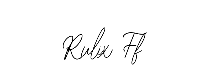 Create a beautiful signature design for name Rulix Ff. With this signature (Bearetta-2O07w) fonts, you can make a handwritten signature for free. Rulix Ff signature style 12 images and pictures png