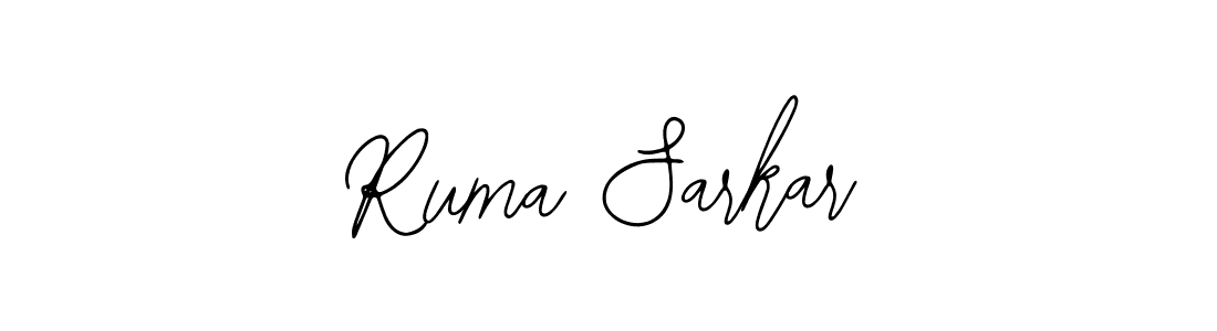 Similarly Bearetta-2O07w is the best handwritten signature design. Signature creator online .You can use it as an online autograph creator for name Ruma Sarkar. Ruma Sarkar signature style 12 images and pictures png