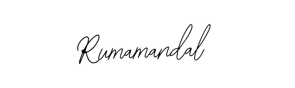 How to make Rumamandal signature? Bearetta-2O07w is a professional autograph style. Create handwritten signature for Rumamandal name. Rumamandal signature style 12 images and pictures png