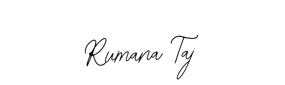 Make a beautiful signature design for name Rumana Taj. Use this online signature maker to create a handwritten signature for free. Rumana Taj signature style 12 images and pictures png