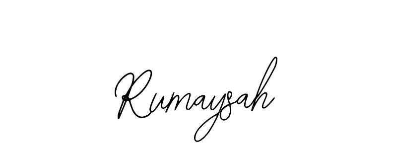 It looks lik you need a new signature style for name Rumaysah. Design unique handwritten (Bearetta-2O07w) signature with our free signature maker in just a few clicks. Rumaysah signature style 12 images and pictures png