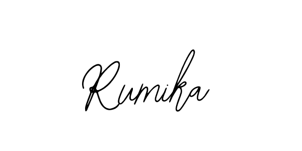 Create a beautiful signature design for name Rumika. With this signature (Bearetta-2O07w) fonts, you can make a handwritten signature for free. Rumika signature style 12 images and pictures png