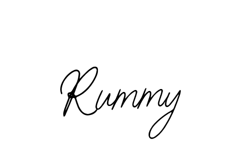 Make a beautiful signature design for name Rummy. With this signature (Bearetta-2O07w) style, you can create a handwritten signature for free. Rummy signature style 12 images and pictures png