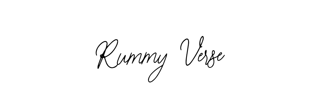 Rummy Verse stylish signature style. Best Handwritten Sign (Bearetta-2O07w) for my name. Handwritten Signature Collection Ideas for my name Rummy Verse. Rummy Verse signature style 12 images and pictures png