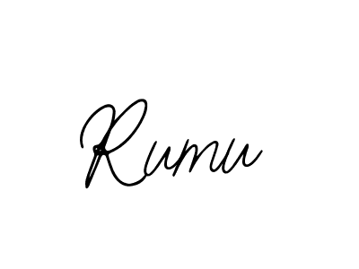 Make a beautiful signature design for name Rumu. With this signature (Bearetta-2O07w) style, you can create a handwritten signature for free. Rumu signature style 12 images and pictures png