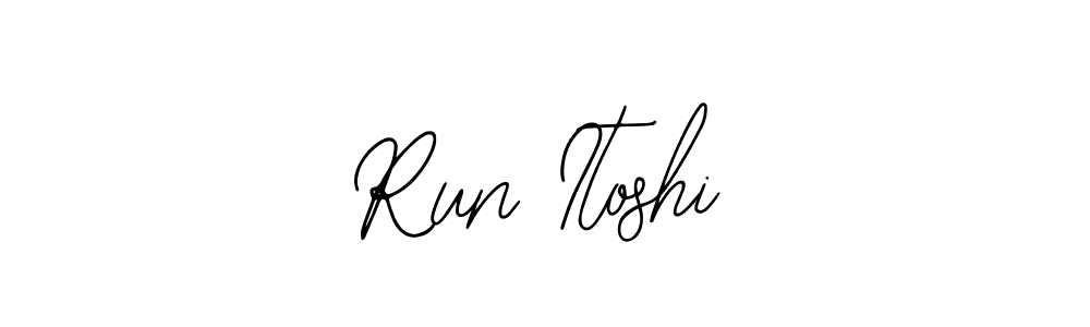 Bearetta-2O07w is a professional signature style that is perfect for those who want to add a touch of class to their signature. It is also a great choice for those who want to make their signature more unique. Get Run Itoshi name to fancy signature for free. Run Itoshi signature style 12 images and pictures png