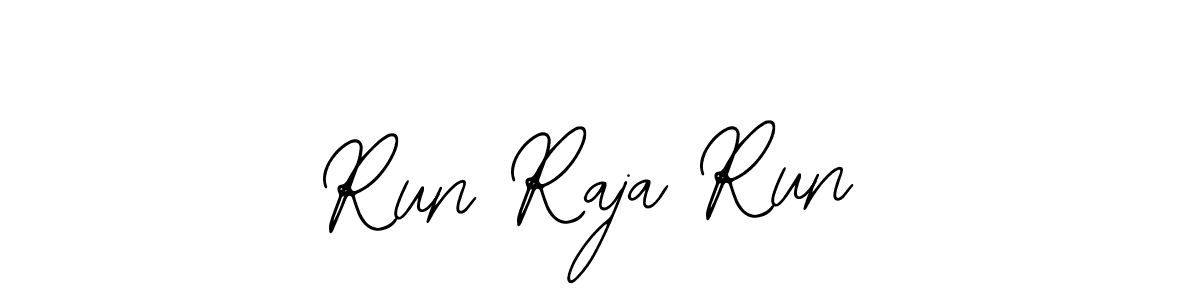 Design your own signature with our free online signature maker. With this signature software, you can create a handwritten (Bearetta-2O07w) signature for name Run Raja Run. Run Raja Run signature style 12 images and pictures png