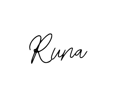 Bearetta-2O07w is a professional signature style that is perfect for those who want to add a touch of class to their signature. It is also a great choice for those who want to make their signature more unique. Get Runa name to fancy signature for free. Runa signature style 12 images and pictures png